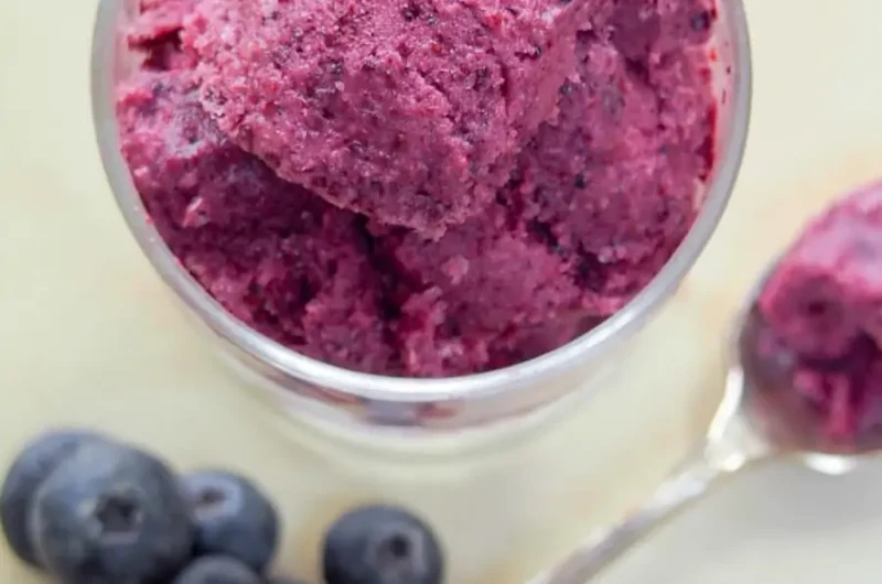 Quick & Easy Blueberry Froghurt