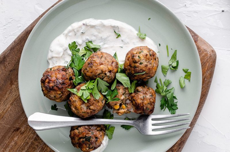 MEDITERANEAN LENTIL KEFTEDES